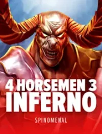 4 horsemen 3 inferno game logo