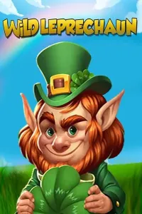 wild leprechaun slot logo